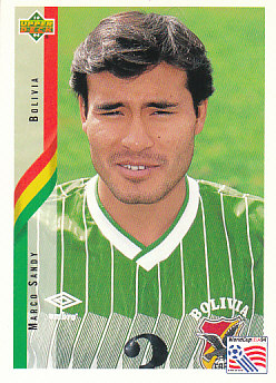 Marco Sandy Bolivia Upper Deck World Cup 1994 Eng/Spa #216